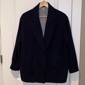 free people slouchy boyfriend blazer